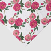 Rosa Printwerbung Seidenpapier (Detail)