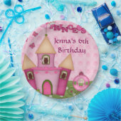 Rosa Prinzessin Birthday Party Paper Plates Pappteller (Party)