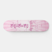 Rosa Prinzessin Crown Tiara Comp Skateboard (Horizontal)