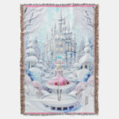 Rosa Prinzessin Decke (Vorderseite Vertikal)