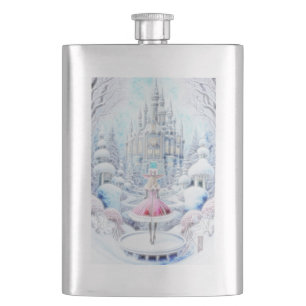 Rosa Prinzessin Flachmann