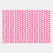 Rosa Prinzessin Königin Tiara Dress Up Kronherz Geschenkpapier Set (Vorderseite 2)