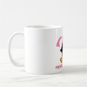 Rosa Prinzessin Penguin Kaffeetasse (Links)