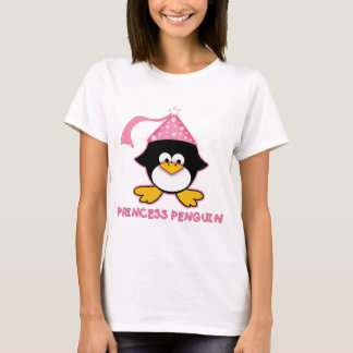Rosa Prinzessin Penguin T-Shirt