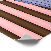 Rosa Prinzessin Poster (Ecke)