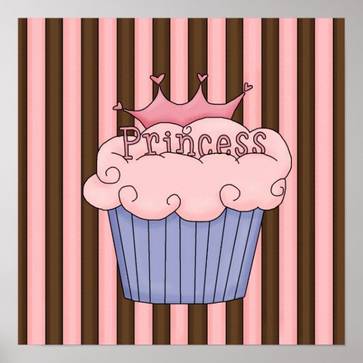 Rosa Prinzessin Poster (Vorne)