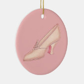Rosa Prinzessin Slipper Ornament (Rechts)
