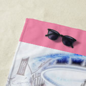 Rosa Prinzessin Strandtuch (Beispiel)