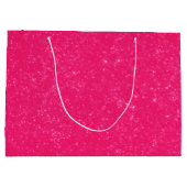 Rosa Prinzessinnen Geburtstags-Geschenktüte Große Geschenktüte (Rückseite)