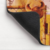 Rosa Privateigentümerpferd Mousepad (Ecke)