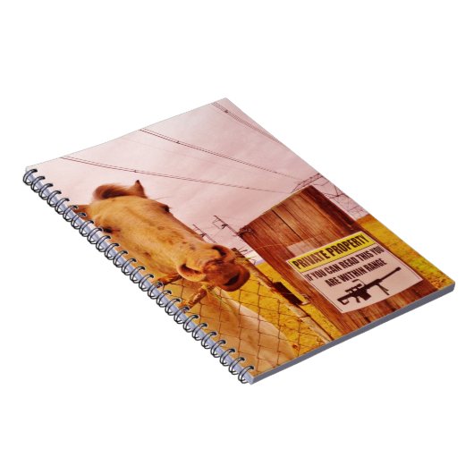 Rosa Privateigentümerpferd Notizblock (Rechte Seite)