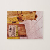 Rosa Privateigentümerpferd Puzzle (Horizontal)