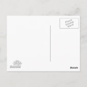 rosa Profil Postkarte (Rückseite)