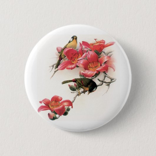 rosa Profusion Button (Vorderseite)