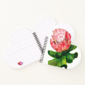Rosa Protea, Königliche Protea Blume, tropisch, af Notizblock (Innenseite)