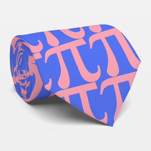 Rosa PU Krawatte (Gerollt)