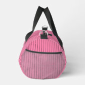 Rosa Pudel-Duffel-Tasche Duffle Bag (Rechts)