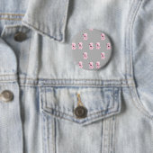 Rosa Pudel-Knopf-Button Button (Beispiel)