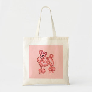Rosa Pudel-Tasche Tragetasche