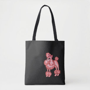Rosa Pudel-Tragetasche Tasche