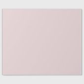 Rosa Puder-Blush-Farbton Geschenkpapier (Flach)