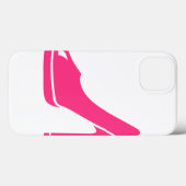 Rosa Pumpen Case-Mate iPhone Hülle (Rückseite (Horizontal))