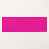 Rosa Pumpendruck auf benutzerdefiniertem Hintergru Yogamatte (Rückseite (Horizontal))