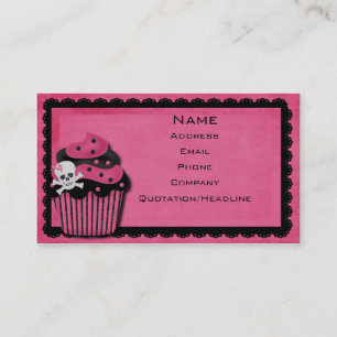 rosa punk_cupcake Visitenkarte
