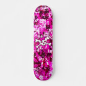 Rosa Punk Skateboard (Vorne)