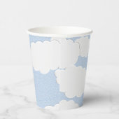 Rosa Punkt Angel Pappbecher (Rechts)