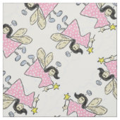 Rosa Punkt Angel Stoff (Muster)