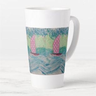 Rosa Punkt Sail Milchtasse