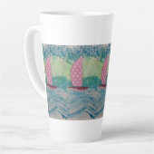 Rosa Punkt Sail Milchtasse (Linke Ecke)