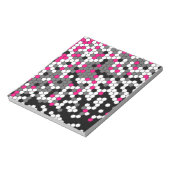 Rosa Punkte Notizblock (Rotiert)