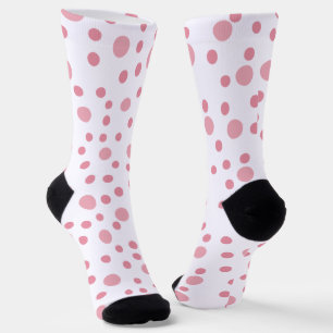 Rosa Punkte-Socken Socken