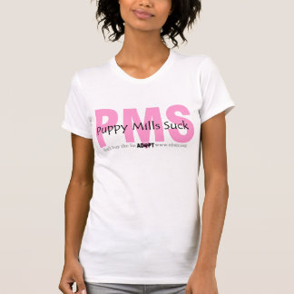 Rosa Puppymills sind zum Kotzen T-Shirt