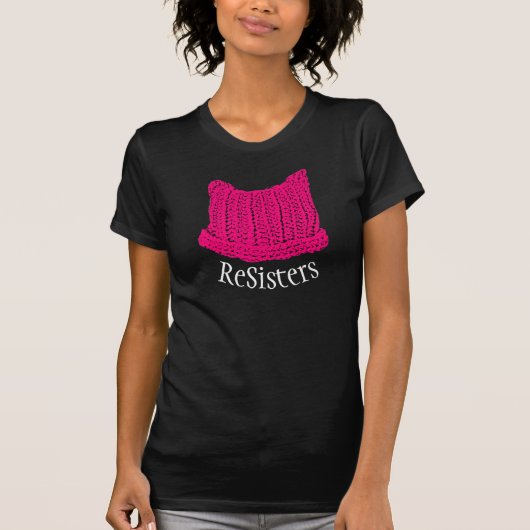 Rosa Pussy-Hut-Shirt - ReSisters! T-Shirt (Vorderseite)