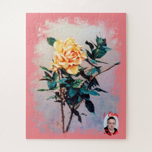 Rosa Puzzle (Vertikal)