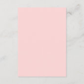 Rosa QR | Google-Bewertungslink Begleitkarte (Rückseite)