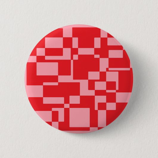 Rosa Quadrate Button (Vorderseite)