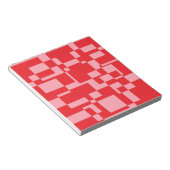 Rosa Quadrate Notizblock (angewinkelt)