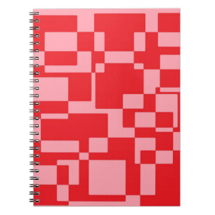 Rosa Quadrate Notizblock