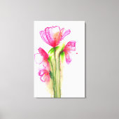 Rosa Quartett Leinwanddruck (Vorderseite)