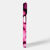 Rosa Quartz Agate Geodes abstraktes Muster Case-Mate iPhone Hülle (Rückseite / Rechts)