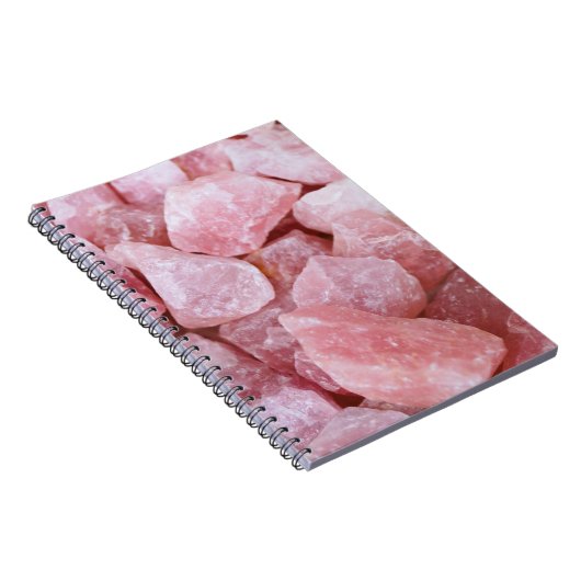 Rosa Quartz Crystal Liebe Notebook Journal Notizblock (Rechte Seite)