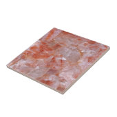 Rosa Quarz Gemstone Prinz Fliese (Seite)