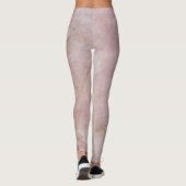 Rosa Quarz Leggings (Rückseite)