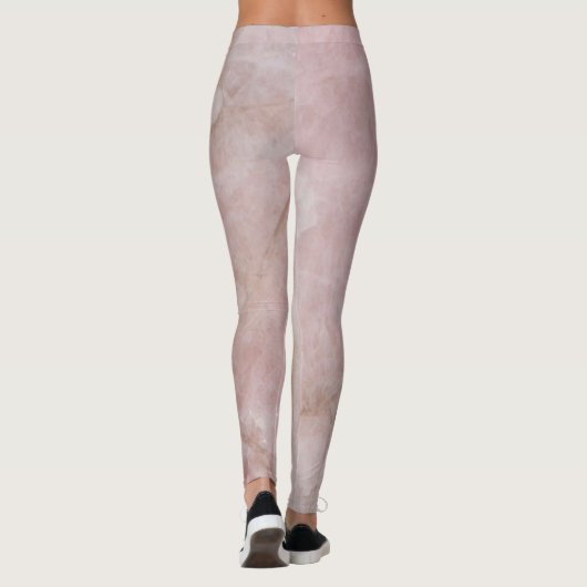 Rosa Quarz Leggings (Rückseite)