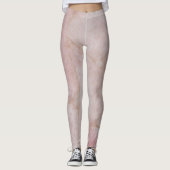 Rosa Quarz Leggings (Vorderseite)