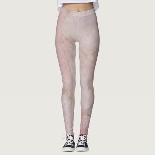 Rosa Quarz Leggings (Vorderseite)